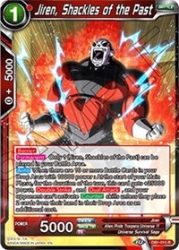 Jiren, Shackles of the Past card art