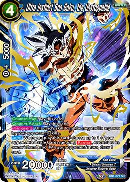Ultra Instinct Son Goku, the Unstoppable - Draft Box 04 - Dragon