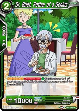 Dr. Brief, Father of a Genius #DB1-045 — Draft Box 04 - Dragon Brawl