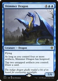 Shimmer Dragon (Throne of Eldraine)