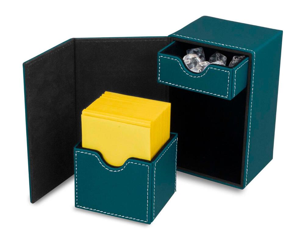 Deck Vault LX - 80 - Teal - BCW Deck Boxes - Deck Boxes