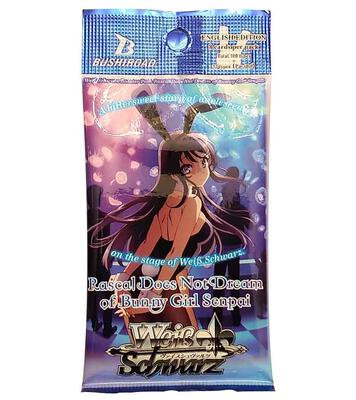 Weiß Schwarz Booster Pack: Rascal Does Not Dream of A Dreaming Girl