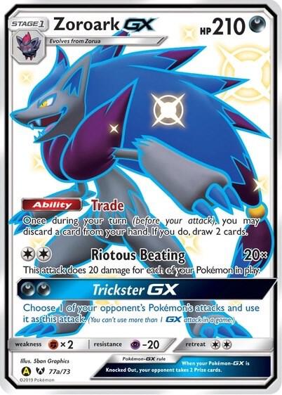 Zoroark GX - 77a/73 077a/073 from Alternate Art Promos