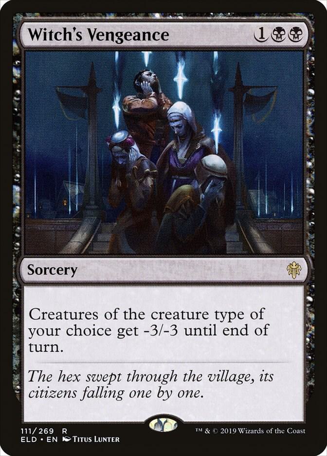 Witch's Vengeance - Throne of Eldraine - Magic: The Gathering - TCGplayer.com Witch's Vengeance - Throne of Eldraine - Magic: The Gathering - TCGplayer.com