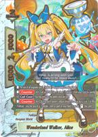 Wonderland Walker, Alice - Blazing Overclash - Future Card