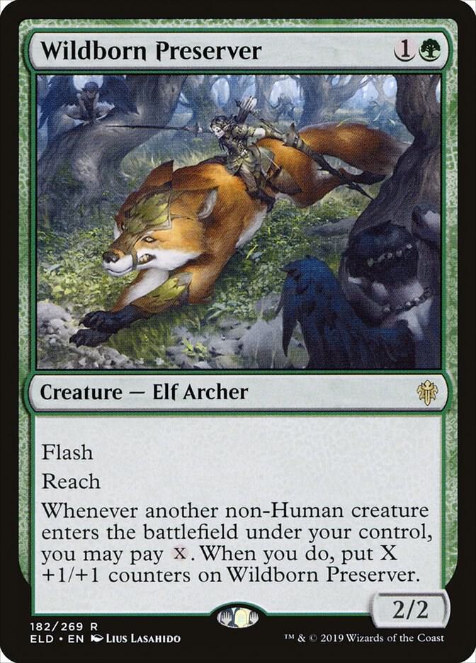 Wildborn Preserver - Throne of Eldraine - Magic: The Gathering