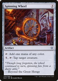 Spinning Wheel - Throne of Eldraine - Magic: The Gathering card