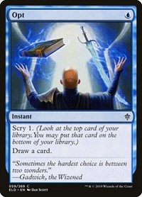 Opt (Throne of Eldraine)