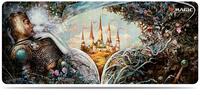 Seb McKinnon(叶えられた祈り)のMTGプレイマットUltra Pro Throne of Eldraine Enchantment Table Playmat for Magic (6ft