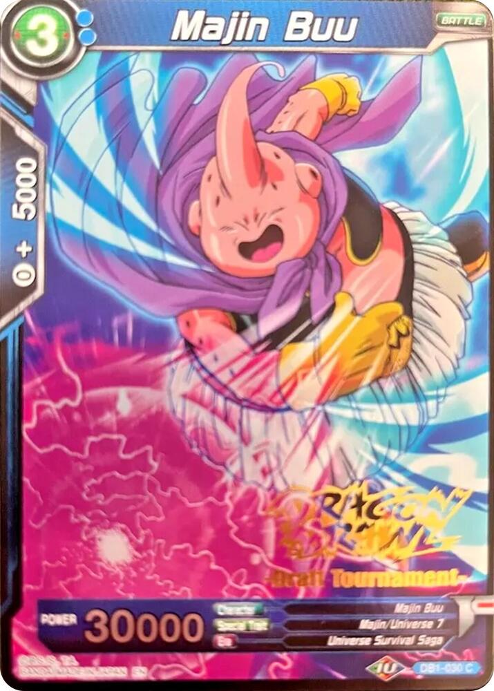 Majin Buu (Dragon Brawl Draft Tournament Gold Stamped) #DB1-030 — Promotion Cards