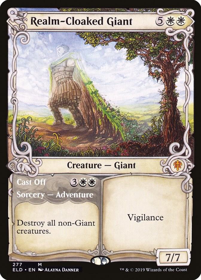 Realm-Cloaked Giant (Showcase) - Throne of Eldraine - Magic: The