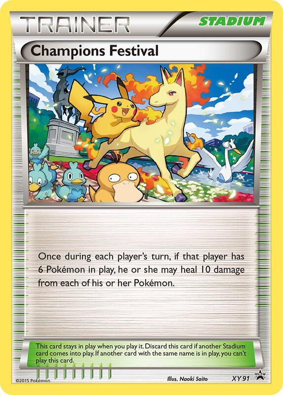 Champions Festival (2015) XY91 from XY Promos