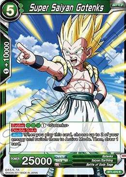 Super Saiyan Gotenks (Shatterfoil) #BT1-070 — Draft Box 04 - Dragon Brawl