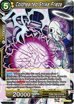 Coldhearted Strike Frieza (Shatterfoil) #TB1-078 — Draft Box 04 - Dragon Brawl