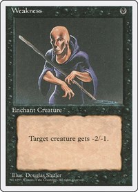 Weakness (Fourth Edition)