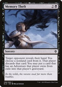 Memory Theft - Throne of Eldraine - Magic: The Gathering card