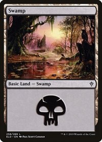 Swamp (258) (Throne of Eldraine)