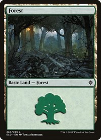 Forest (267) (Throne of Eldraine)