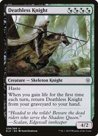 Deathless Knight - Throne of Eldraine - Magic: The Gathering card