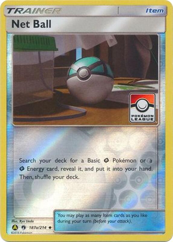Net Ball (Pokemon League) - 187a/214 187a/214 from League & Championship Cards
