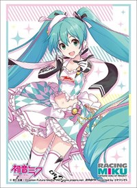 Bushiroad Sleeve Collection HG Vol.2124: Vocaloid - Racing Miku Ver.2019 (60-Pac · Bushiroad Card Sleeves