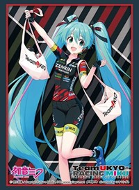 Bushiroad Sleeve Collection HG Vol.2125: Vocaloid - Racing Miku Ver.2019 TeamUKY · Bushiroad Card Sleeves