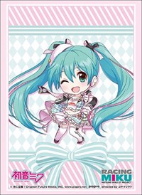 Bushiroad Sleeve Collection HG Vol.2126: Vocaloid - Racing Miku Ver.2019 Nendoro · Bushiroad Card Sleeves