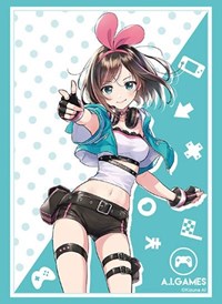Bushiroad Sleeve Collection HG Vol.2114: Kizuna Ai - A.I.Games 2019 ver. (60-Pac · Bushiroad Card Sleeves