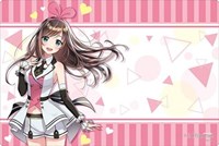 Bushiroad Rubber Mat Collection Vol.409: Kizuna AI - A.I.Channel 2019 ver. · Bushiroad Playmats