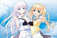 Bushiroad Rubber Mat Collection Vol.403: Summer Pockets - Shiroha & Tsumugi · Bushiroad Playmats