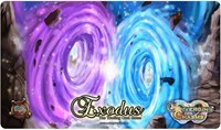 Converging Chasms Portals Collide Playmat for Exodus TCG · Exodus Playmats