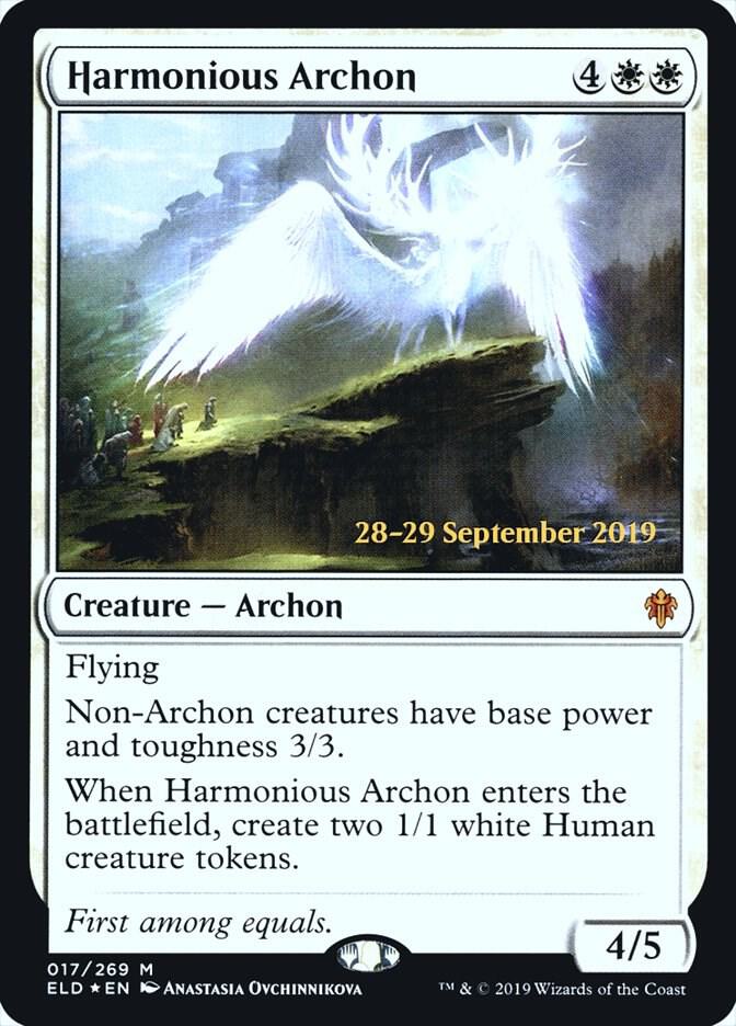 Harmonious Archon #17s — Throne of Eldraine Promos