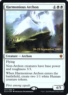 Harmonious Archon #17 – Prerelease Cards (Mythic)