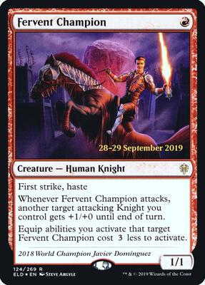 Fervent Champion #124 – Prerelease Cards (Rare)