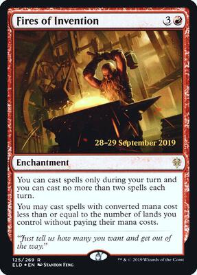 Fires of Invention #125 – Prerelease Cards (Rare)