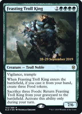 Feasting Troll King #152 – Prerelease Cards (Rare)