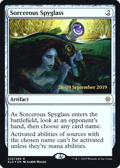 Sorcerous Spyglass ELD