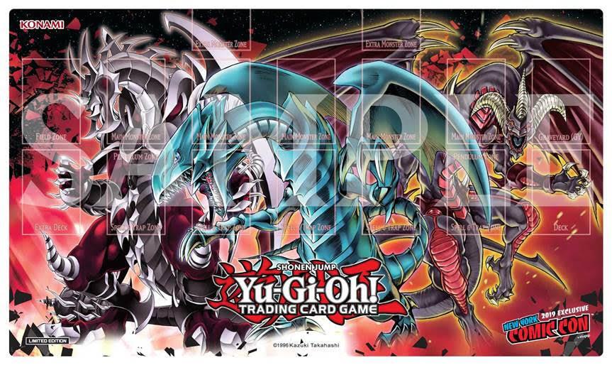 NYCC 2019 Exclusive Yu-Gi-Oh! Game Mat - Konami Playmats - Playmats