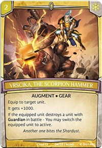 Vrscika, the Scorpion Hammer
