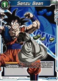 Senzu Bean card art