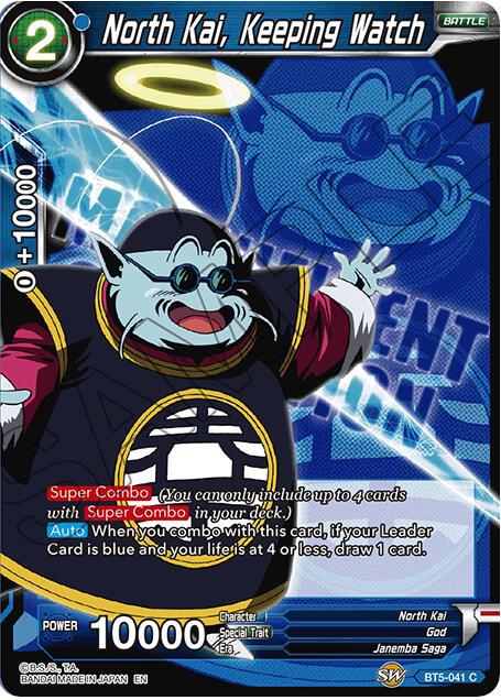 North Kai, Keeping Watch #BT5-041 — Expansion Deck Box Set 07: Magnificent Collection - Fusion Hero