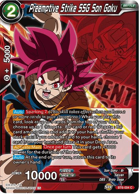 Preemptive Strike SSG Son Goku - Expansion Deck Box Set 07: Magnificent Collection - Fusion Hero - Dragon Ball Super: Masters - TCGplayer.com Preemptive Strike SSG Son Goku - Expansion Deck Box Set 07: Magnificent Collection - Fusion Hero - Dragon Ball Super: Masters - TCGplayer.com