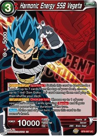 Harmonic Energy SSB Vegeta card art