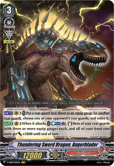 Thundering Sword Dragon, Angerblader