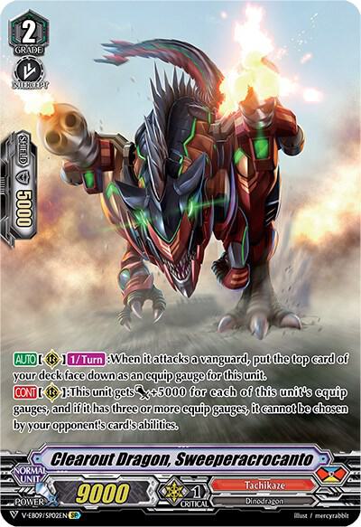 Clearout Dragon, Sweeperacrocanto (SP)