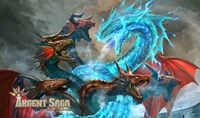 Argent Saga TCG Rubber Playmat - Leviathan Zones · Argent Saga Playmats
