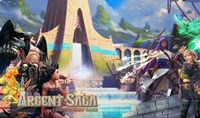 Argent Saga TCG Rubber Playmat - Argos Battle for Water Tower · Argent Saga Playmats