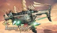 Argent Saga TCG Rubber Playmat - Skytree Battle Cruiser · Argent Saga Playmats