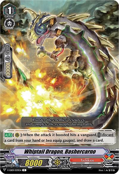 Whiptail Dragon, Bashercarno