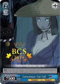 Catwoman: Cat Call card